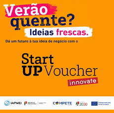 StartUP Voucher Innovate | Candidaturas até 25 de agosto