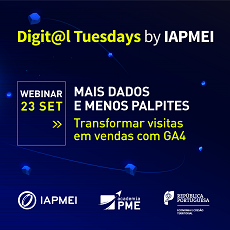 Digit@l Tuesdays regressam em setembro com abordagem ao GA4