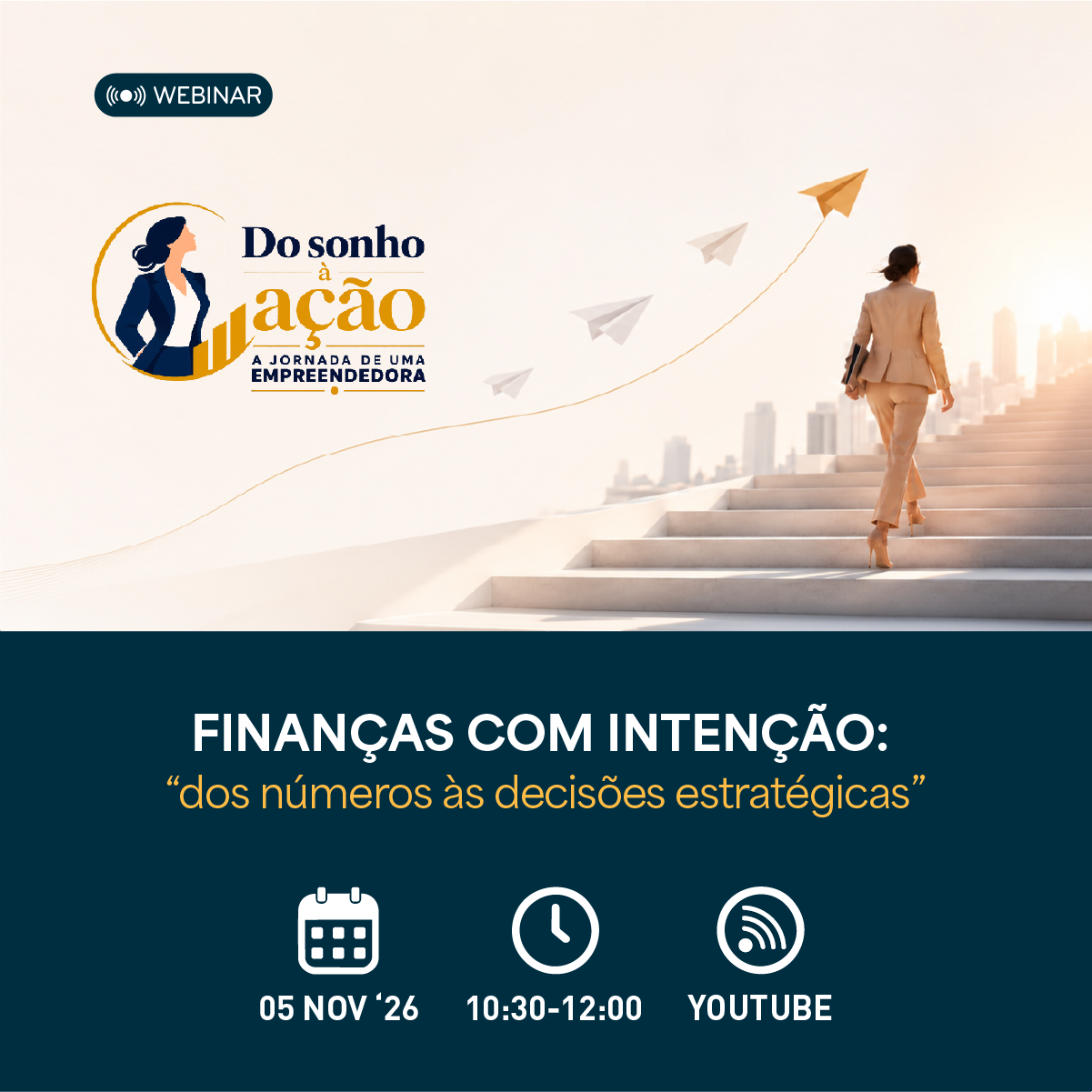 Banner 1200X1200 Empreendedorismo Feminino 05NOV