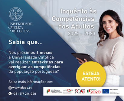 Inquérito às Competências dos Adultos arranca em janeiro