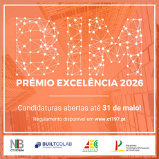 Prémio Excelência BIM 2026 | Candidaturas até 31 de maio
