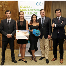 Equipa IAPMEI/FT Carvalho - JSI vence Global Management Challenge