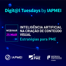 Digit@l Tuesdays regressam em março com abordagem à IA na criação de conteúdo visual