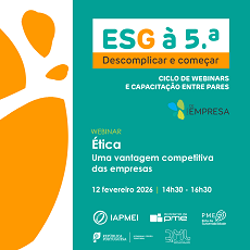 A ética nas organizações é tema no próximo ESG à 5.ª