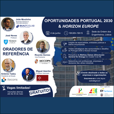 Oportunidades Portugal 2030 & Horizon Europe
