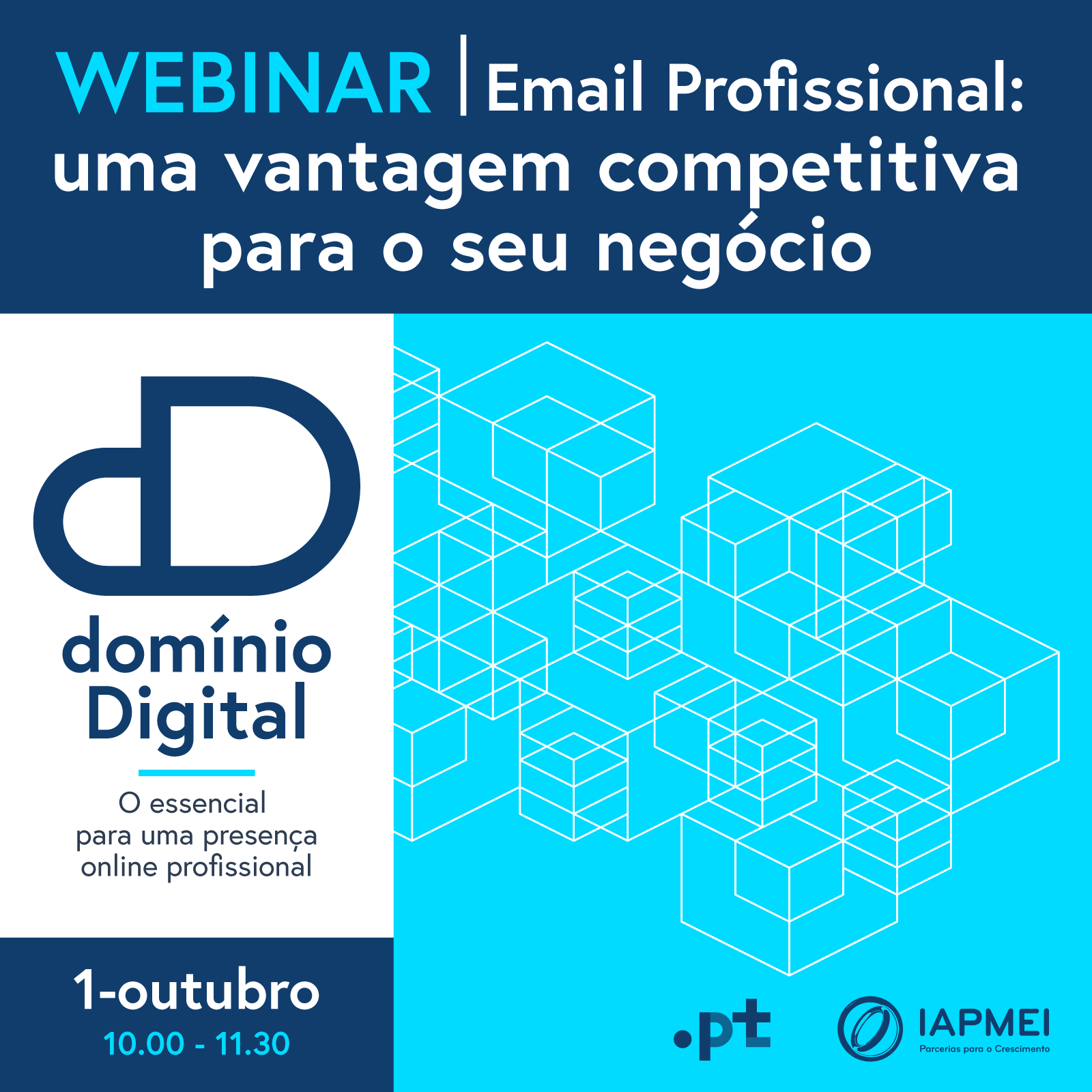 Webinar “Email Profissional: uma vantagem competitiva para o seu negócio”
