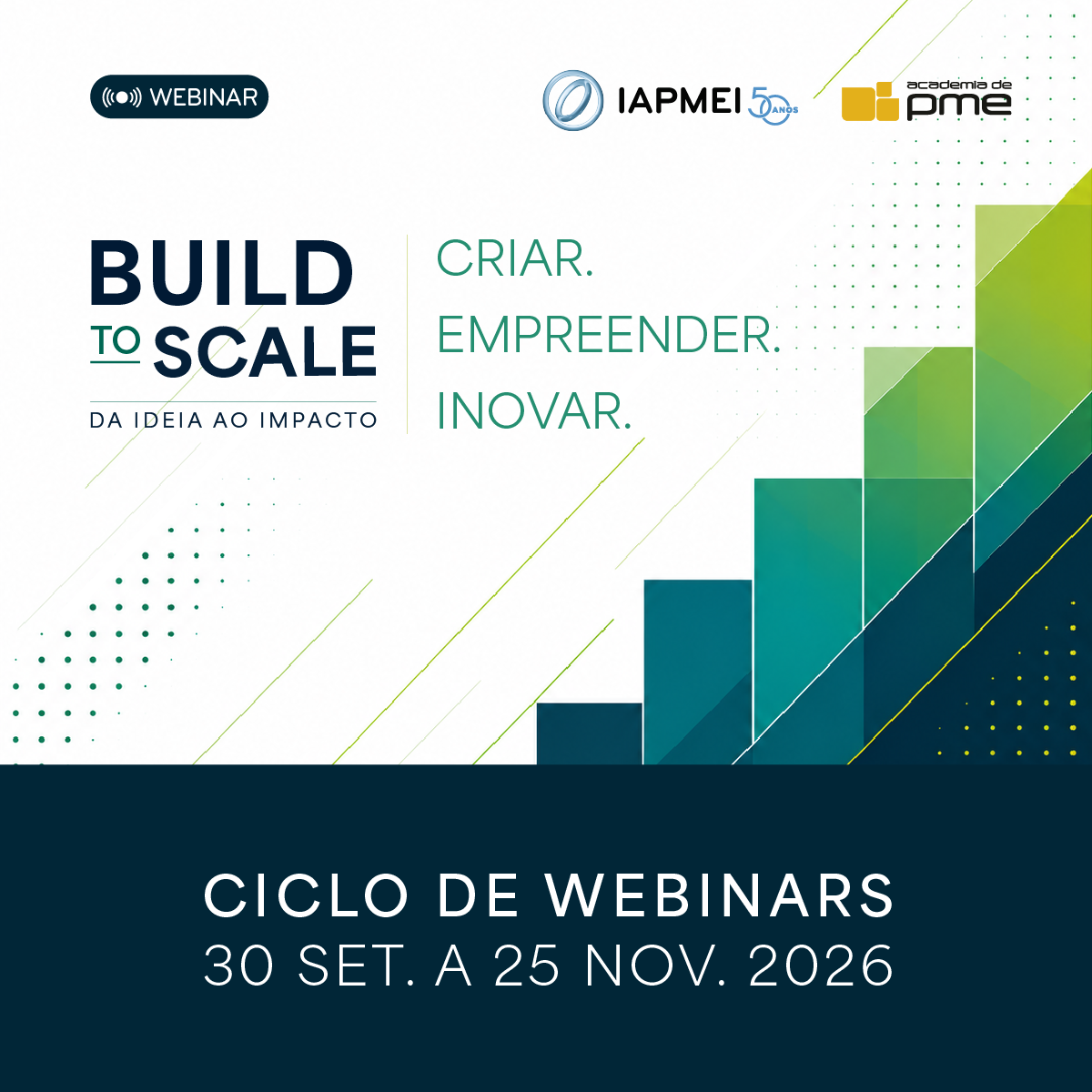 Novo ciclo de capacitação Build to Scale – Da Ideia ao Impacto