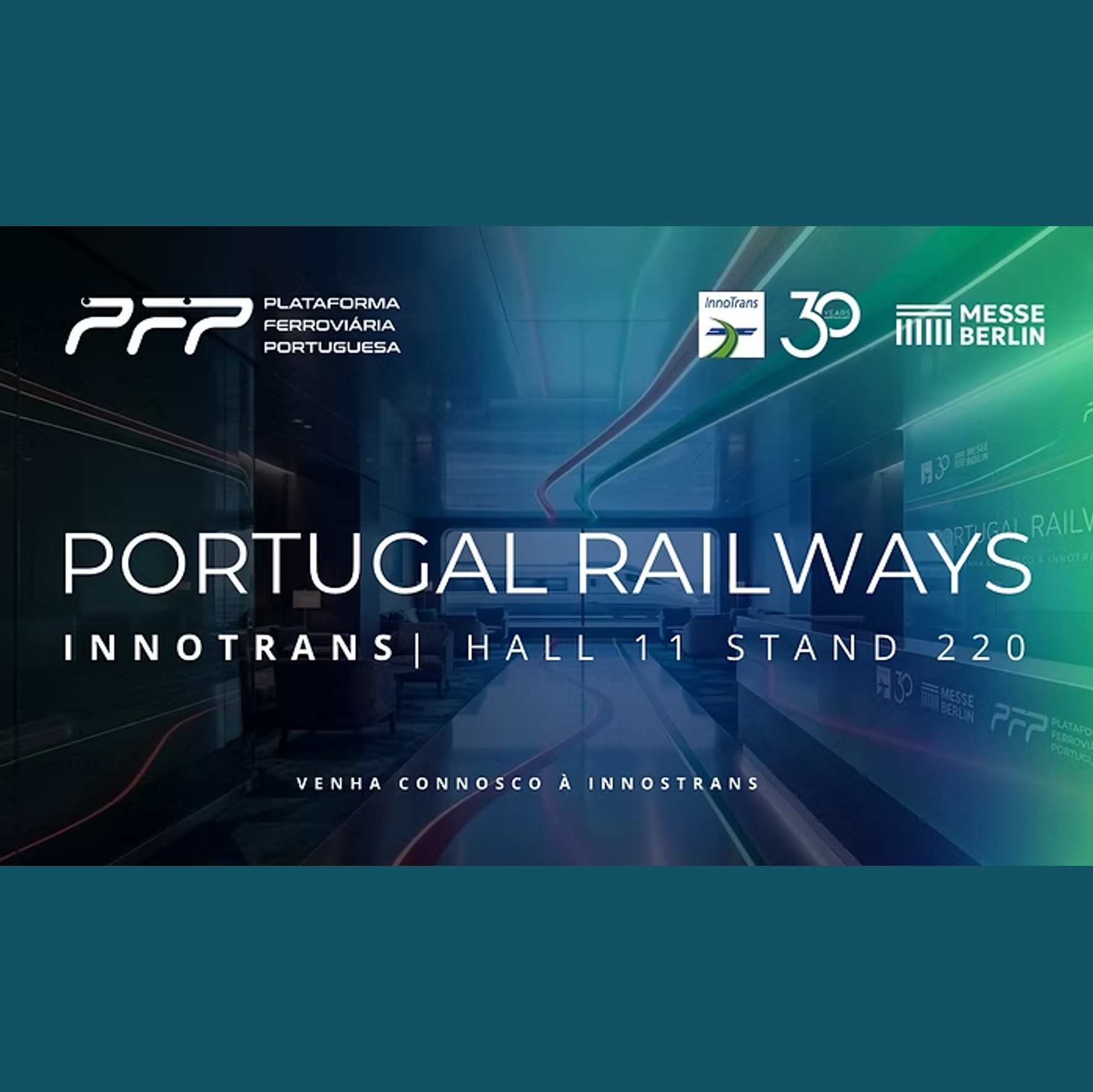 Plataforma Ferroviária Portuguesa presente na INNOTRANS 2026