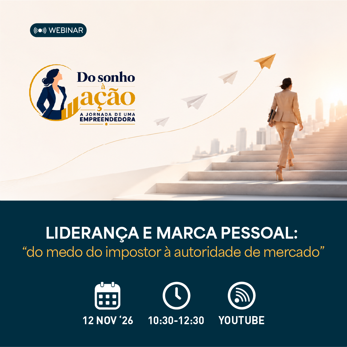 Banner 1200X1200 Empreendedorismo Feminino 12NOV