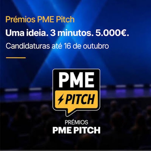 Prémios PME Pitch | Candidaturas até 16 de outubro