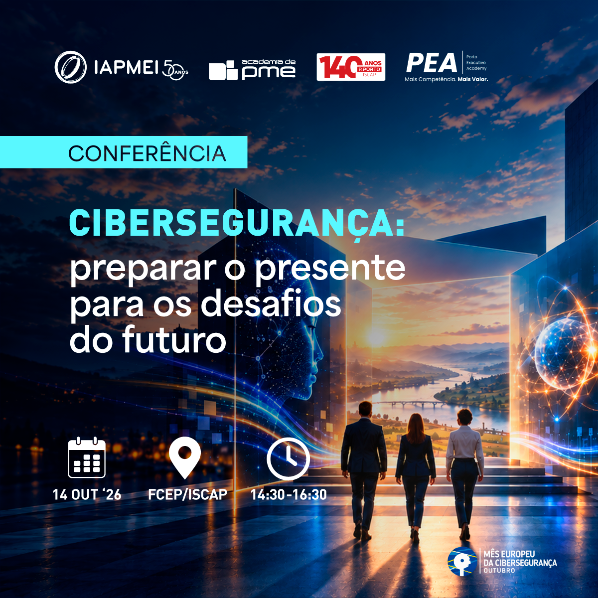 Banner 1200X1200 Conferência Cibersegurança 14OUT