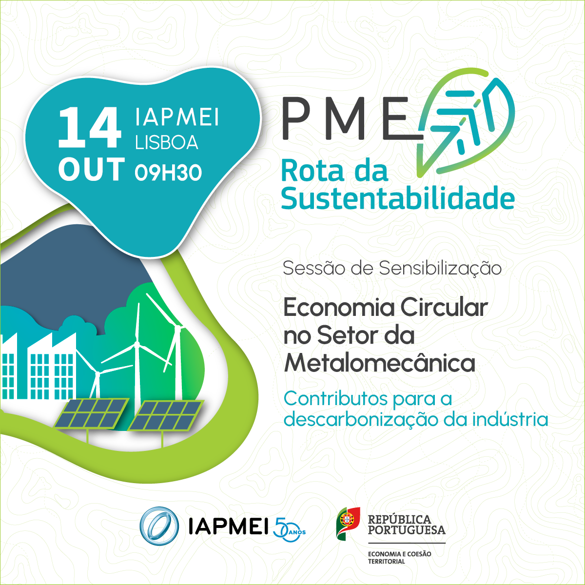 Banner 1200X1200 Economia Circular No Setor Da Metalomecânica